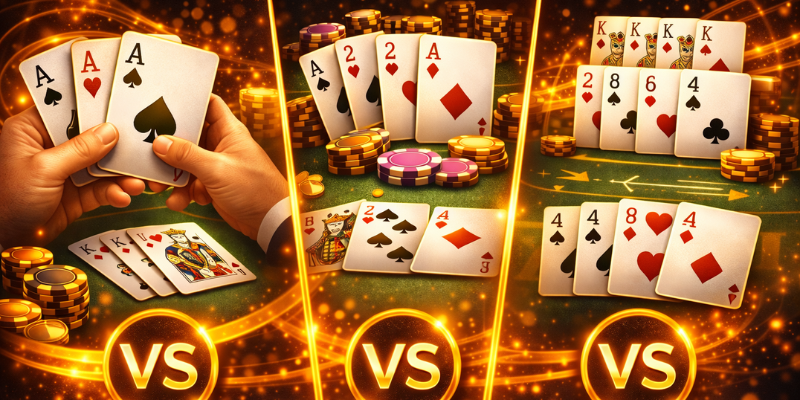 Bức tranh tổng quan về các dòng game bài phổ biến