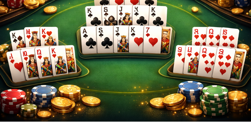 Làm chủ cách chơi mậu binh trên Gamebai68 