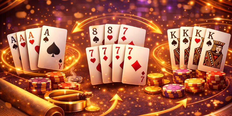 Nhóm game bài chiến thuật và chiều sâu tư duy