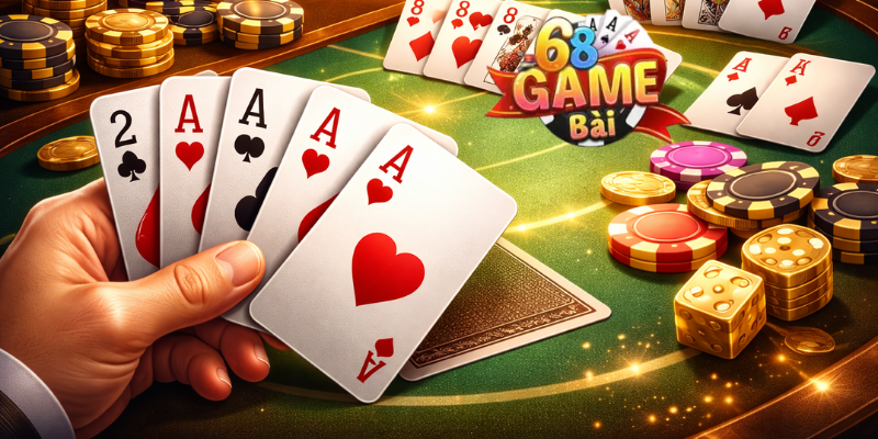 Quản lý bài trên tay và xây dựng chiến lược tại Gamebai68