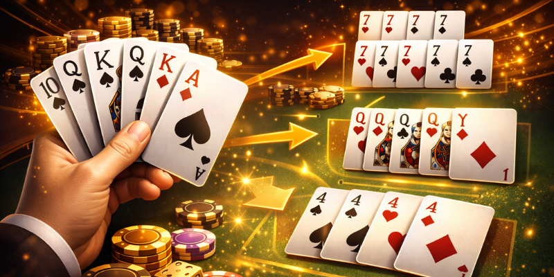 Quan sát và đọc chiến thuật đối thủ tại Gamebai68